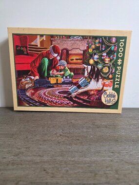 Christmas Tree Train - 1000 Piece Jigsaw Puzzle by Cobble Hill